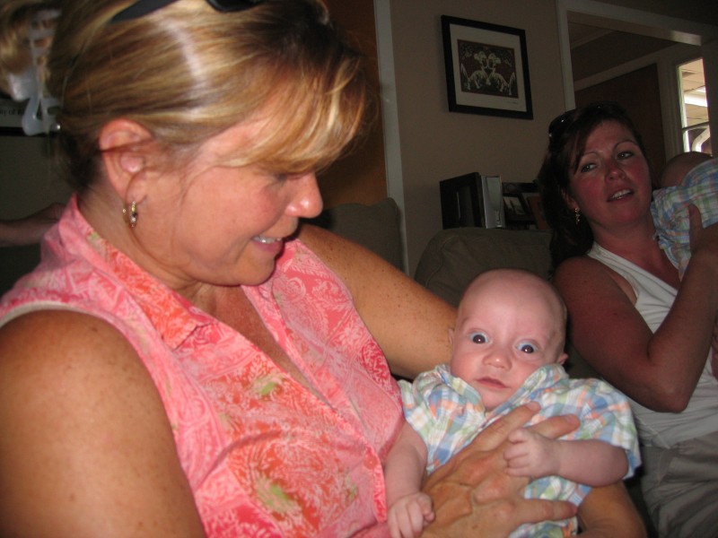 Aunt Margaret Ann and Sebi